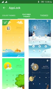 AppLock Theme Winter screenshot 10