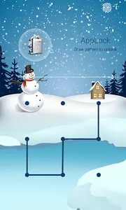 AppLock Theme Winter screenshot 5