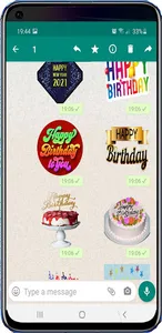 Happy New Year Stickers 2023. screenshot 7