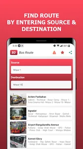 Bd Bus Route screenshot 1