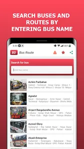 Bd Bus Route screenshot 2