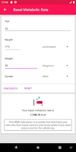 Health Calculator screenshot 4