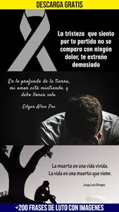 Frases de Luto con Imágenes screenshot 2