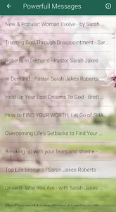 Sarah Jakes Roberts Messages screenshot 3
