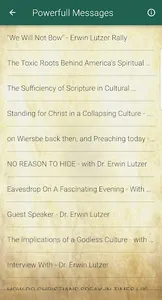 Pastor Erwin Lutzer Teachings screenshot 4