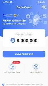 Bantu Cepat Pinjaman Tips screenshot 1