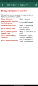 Calendar Creştin Ortodox screenshot 2