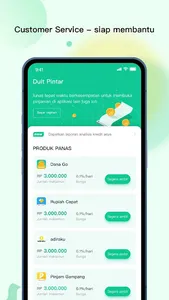 Duit Pintar Pinjaman Uang-Clue screenshot 0