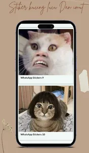 Stickers Kucing Lucu Imut screenshot 14