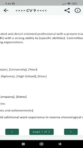 CV and Cover Letters screenshot 4