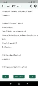 CV and Cover Letters screenshot 5
