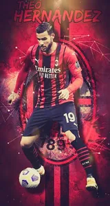 Theo Hernandez Wallpaper 4K HD screenshot 1
