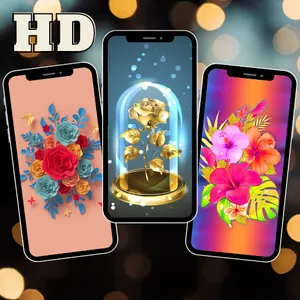 Flowers Wallpaper HD Resolusi screenshot 1
