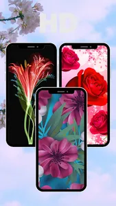 Flowers Wallpaper HD Resolusi screenshot 2