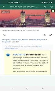 Travel Guides Search screenshot 1