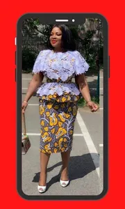 Ankara and Lace Combo Styles screenshot 4