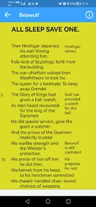 Beowulf: An Anglo-Saxon Poem screenshot 5