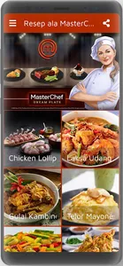 Resep ala MasterChef screenshot 0
