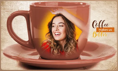 Coffee Mug Photo Frames screenshot 0