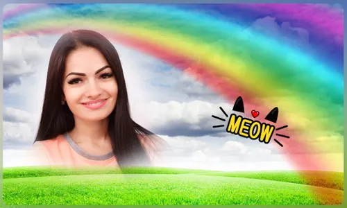 Rainbow Photo Frames screenshot 2