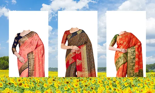 Women Saree Photo screenshot 2