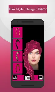 Hair Style Changer Editor screenshot 6