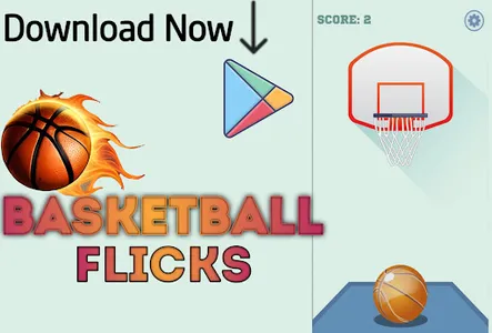 BasketBall Flicks:Sport Game screenshot 0