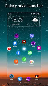 Newlook Launcher - Galaxy Star screenshot 0