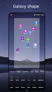 Newlook Launcher - Galaxy Star screenshot 2