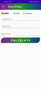 WEIGHT AND FAT RATE CALCULATIO screenshot 4
