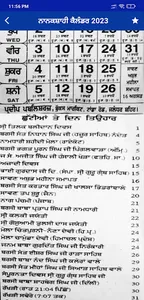 Nanakshahi Calendar 2023 screenshot 4