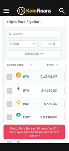 KoinFinans - Bitcoin, Kripto P screenshot 7