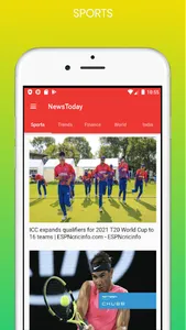 NewsToday screenshot 1