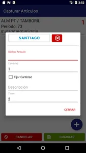 Newsoft Inventario Físico screenshot 1