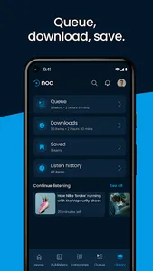 Noa: Listen to audio articles screenshot 5