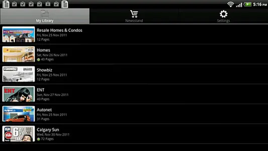 Calgary Sun e-edition screenshot 1