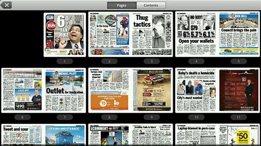 Calgary Sun e-edition screenshot 2