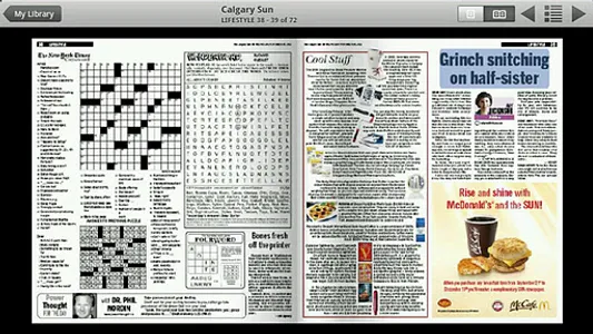 Calgary Sun e-edition screenshot 3