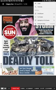 ePaper Calgary Sun screenshot 0