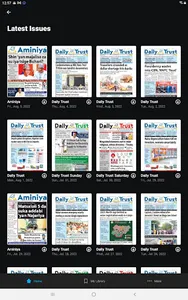 DailyTrust ePaper screenshot 0
