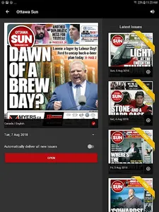 Ottawa Sun e-edition screenshot 0