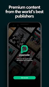 PressReader (preinstalled) screenshot 1