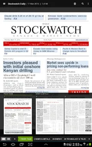 Stockwatch Daily screenshot 1