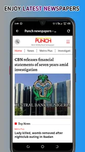 Nigerian Newspapers All - News screenshot 1