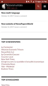 NewsPapers World screenshot 0
