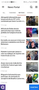News Portal screenshot 1