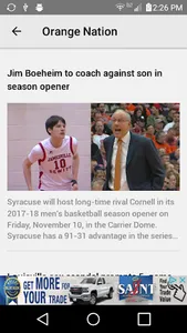 OrangeNation WSYR LocalSYR.com screenshot 1