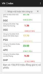 VN Index screenshot 5