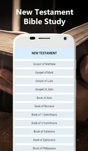 New Testament Bible Study Book screenshot 2