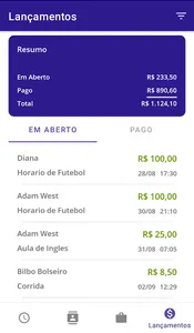 Agenda Financeira - Freelancer screenshot 2